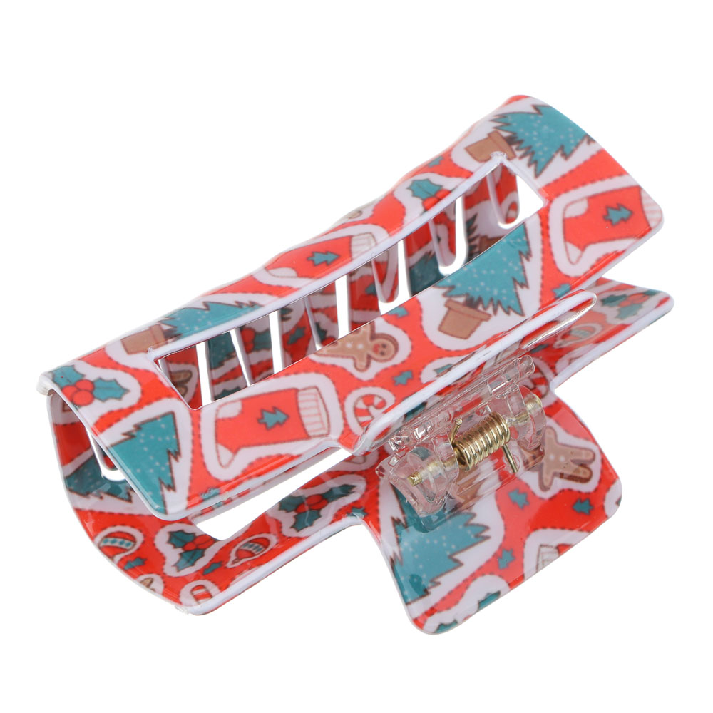 ЮНИLOOK Краб для волос, 8,5см, пластик, 3 дизайна, ACS-145нг, арт.№ 321-057