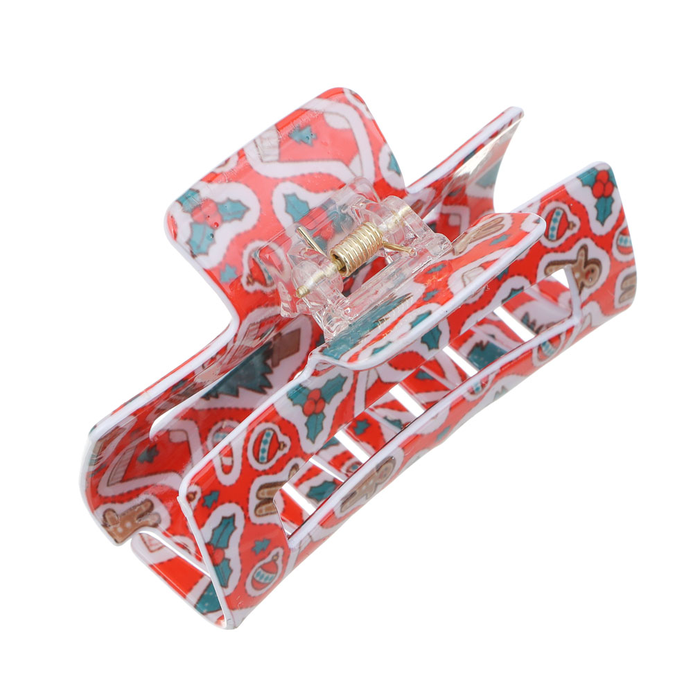 ЮНИLOOK Краб для волос, 8,5см, пластик, 3 дизайна, ACS-145нг, арт.№ 321-057