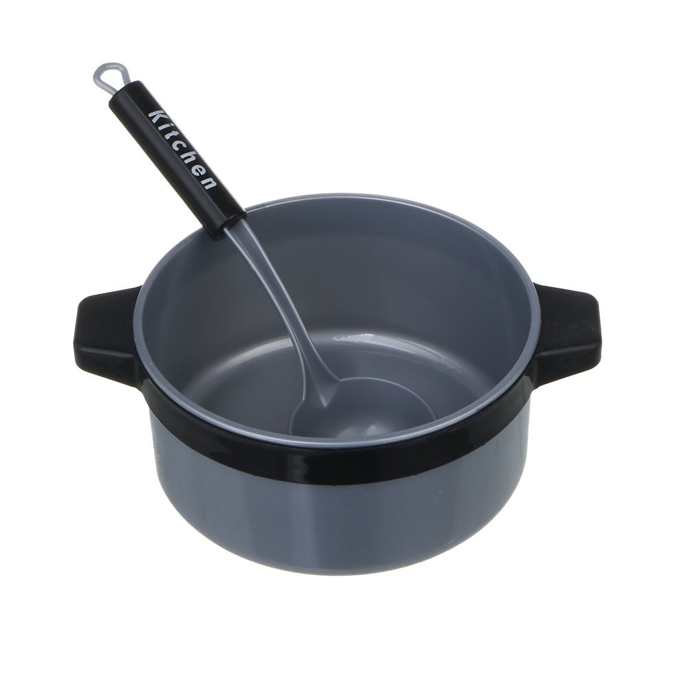 ИГРОЛЕНД Игровой набор посуды, 12 предметов, PP, ABS, 27х15х, арт.№ 294-193