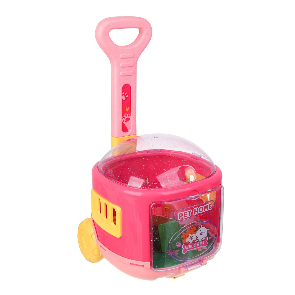 ИГРОЛЕНД Питомец интерактивный "Панда в перевозке", 2хАА, ABS, полиэстер, 20,5х23х48,5 см, арт.№ 272-903