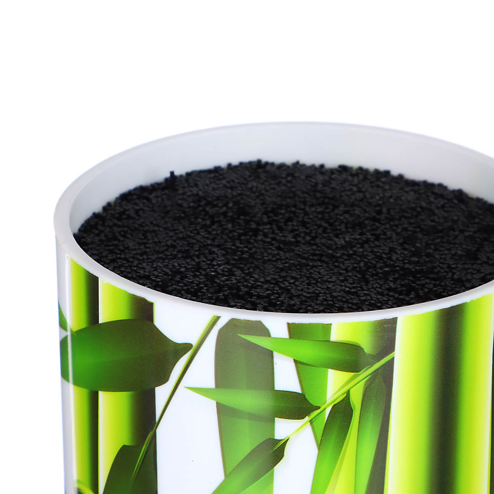 Подставка для ножей круглая, h=22см, полипропилен, 2 дизайна, арт.№ 838-038