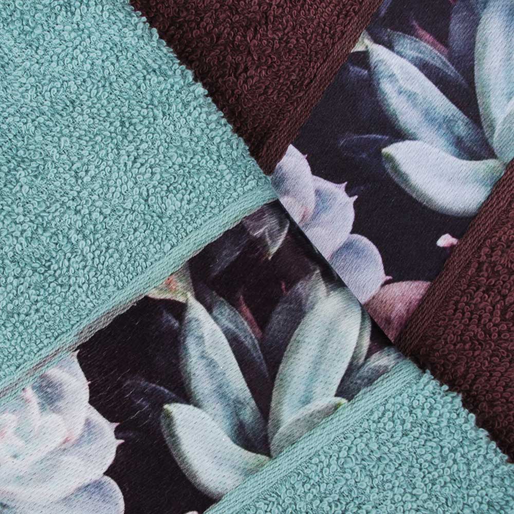 PROVANCE Мятный Латте Комплект полотенец махровых 2шт, 100% хлопок, 30х50см, 350гр/м, 6 дизайнов, арт.№ 488-044