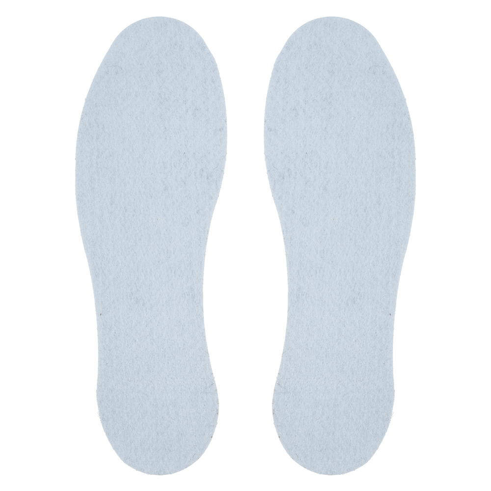 Стельки для обуви зимние Комфорт, войлок, р 36-45, арт.№ 459-221