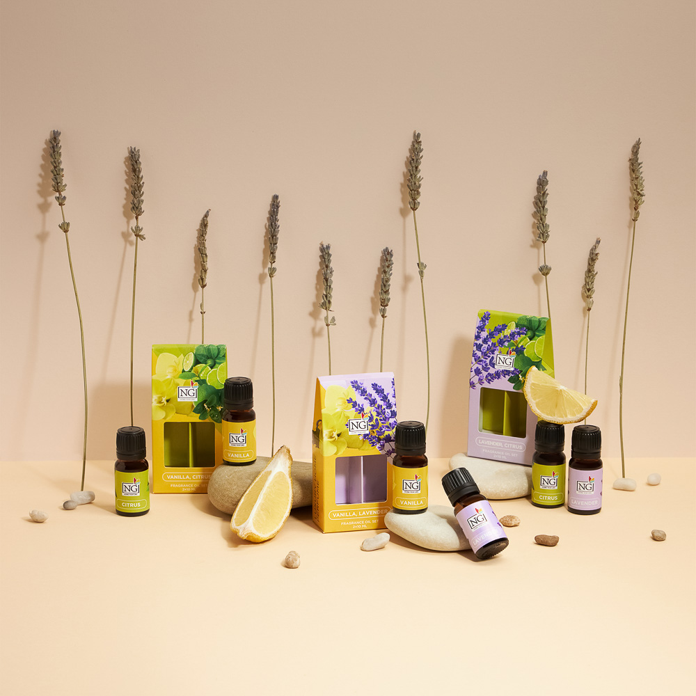 NEW GALAXY Набор ароматических масел 2шт, (ваниль, лаванда) (ваниль, цитрус) (лаванда, цитрус), арт.№ 778-204