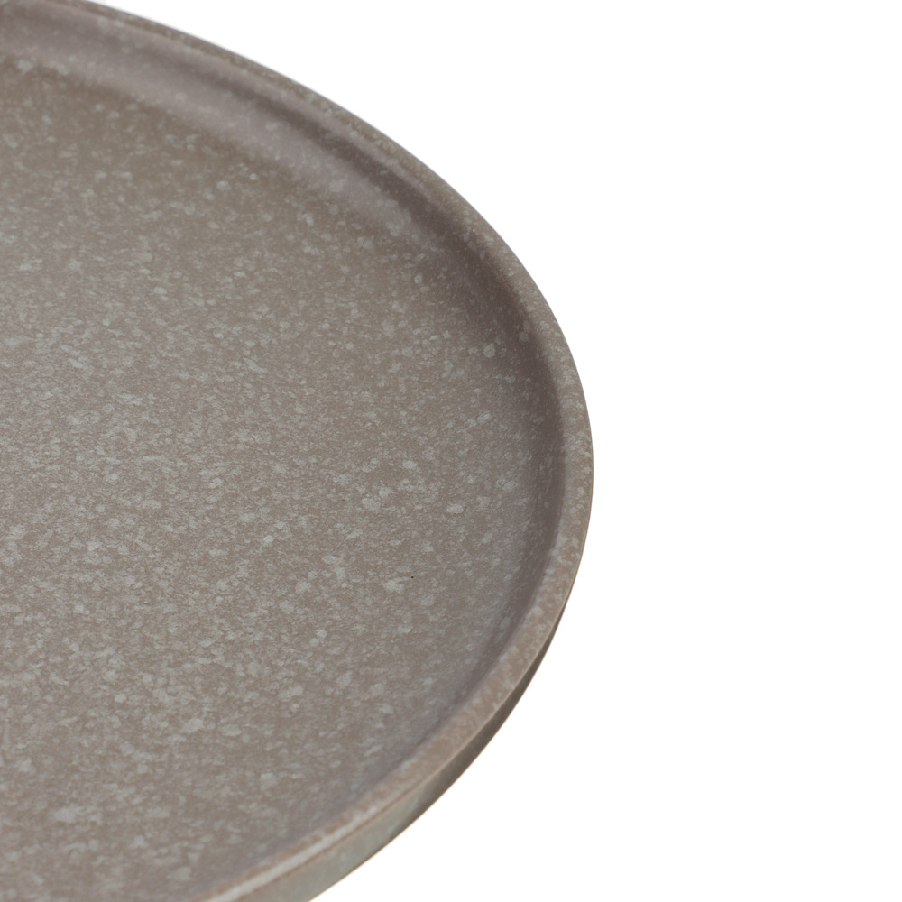 MILLIMI Тарелка подстановочная 26.5х2.8см, керамика, серый, арт.№ 824-175