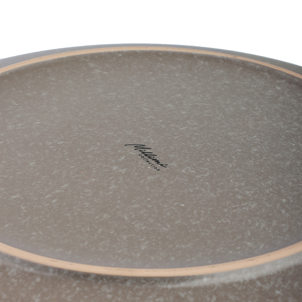 MILLIMI Тарелка подстановочная 26.5х2.8см, керамика, серый, арт.№ 824-175