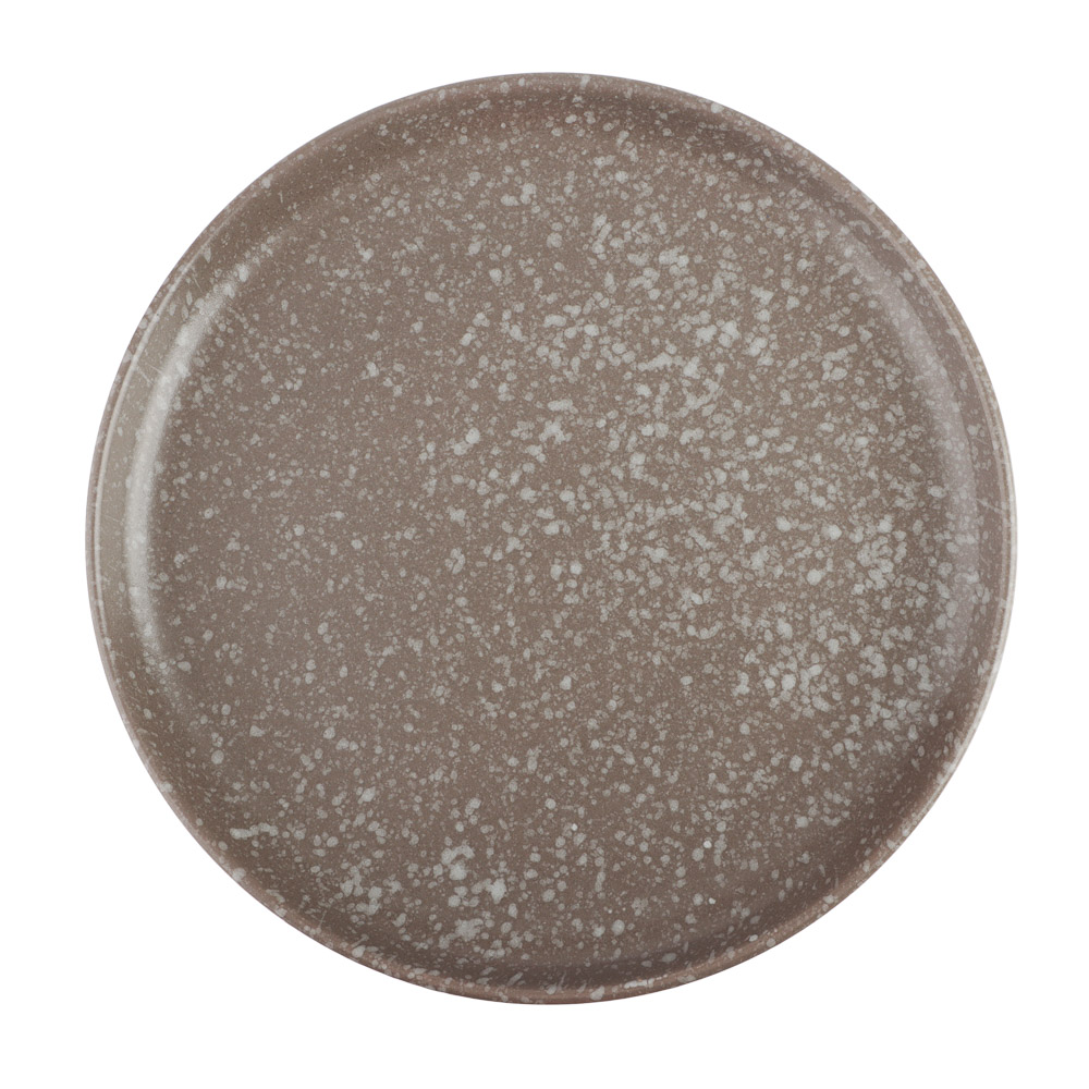 MILLIMI Тарелка десертная 20х2см, керамика, серый, арт.№ 824-176