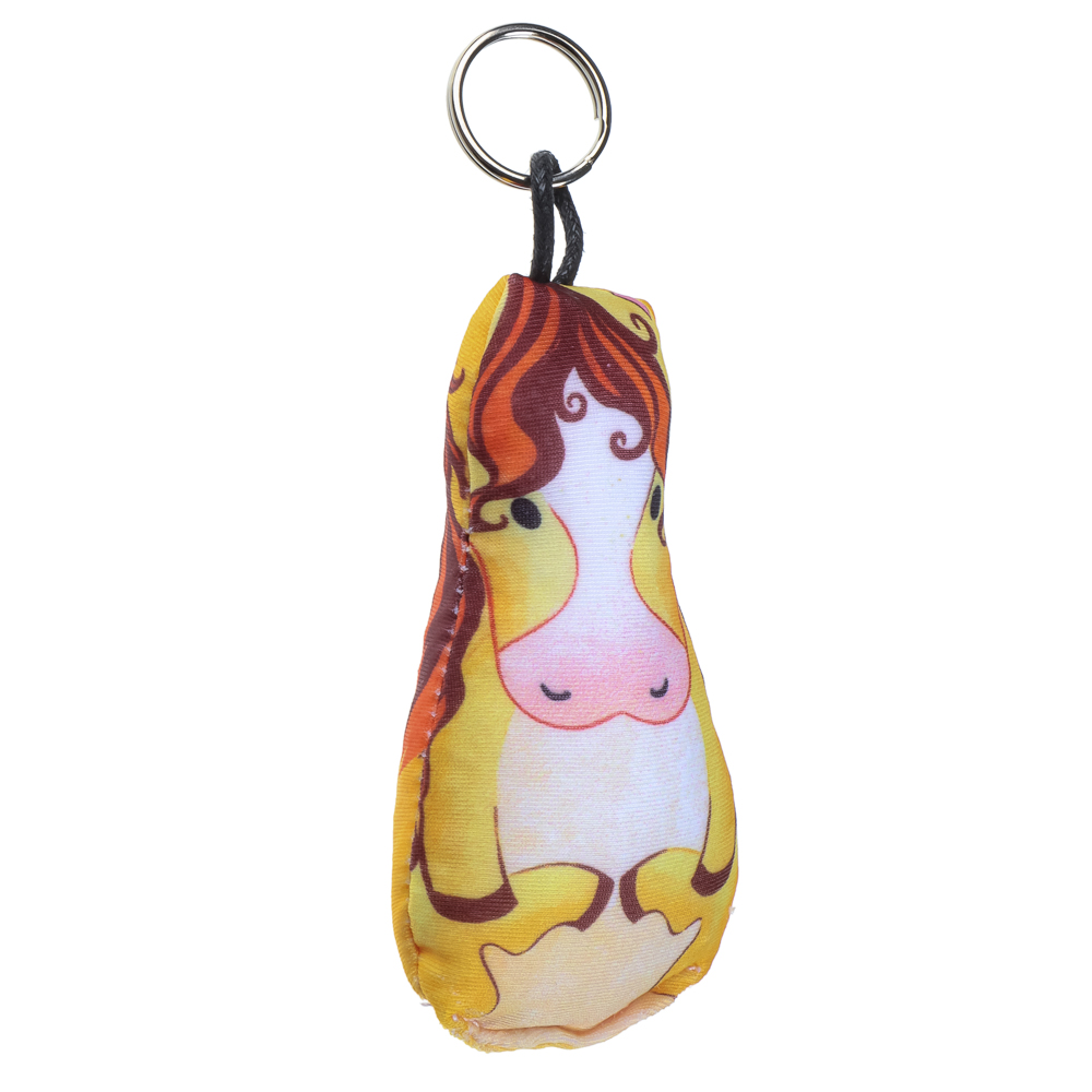 Брелок Лошадка, 10 см, бифлекс+шарики, 3 дизайна, арт.№ 705-510