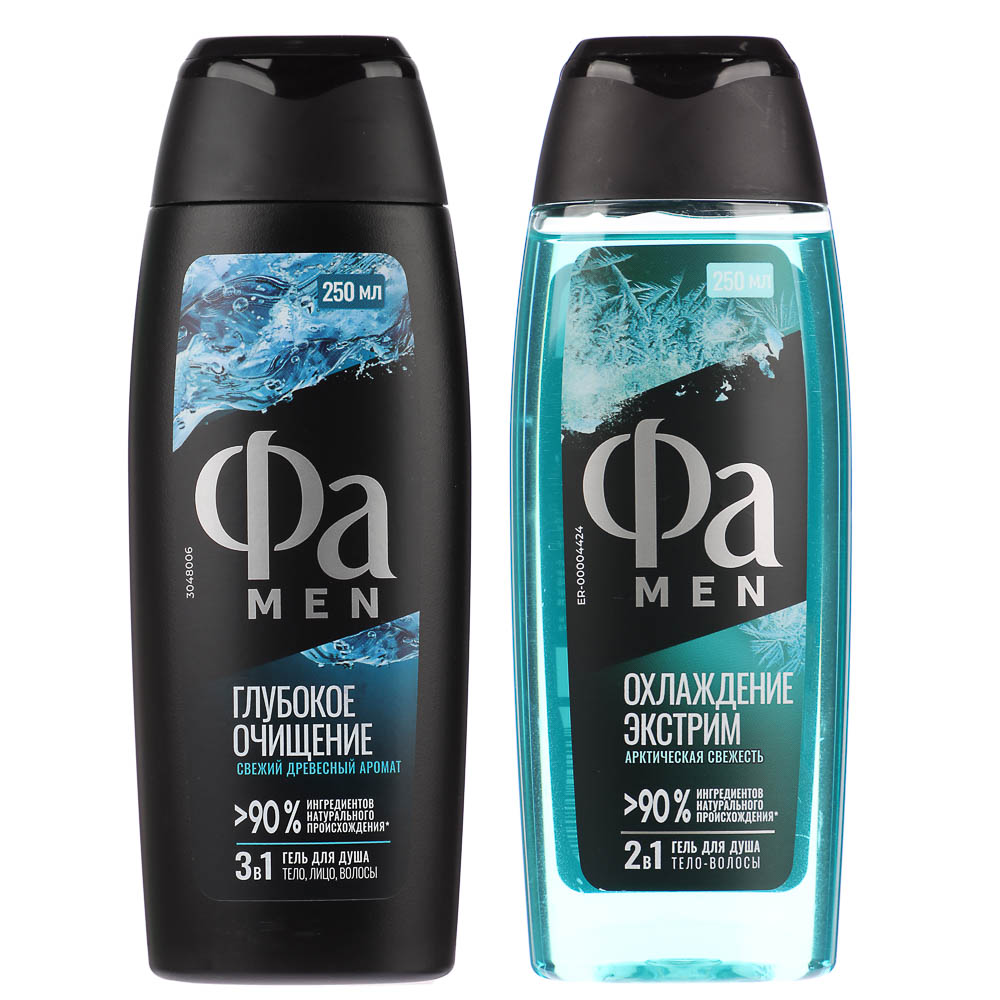 Гель для душа Фа Мэн Глубокое очищение, п/б, 250 мл, арт.№ 951-127