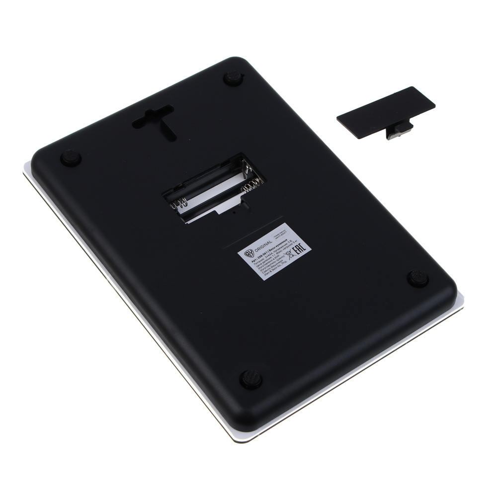 BY Русские Супергерои Весы кухонные электронные, прямоуг., макс.нагр. 5кг (точн.измер. 1гр), чёрные, арт.№ 268-061