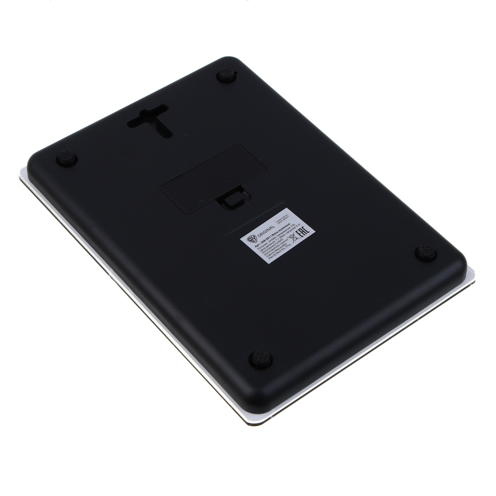 BY Русские Супергерои Весы кухонные электронные, прямоуг., макс.нагр. 5кг (точн.измер. 1гр), чёрные, арт.№ 268-061