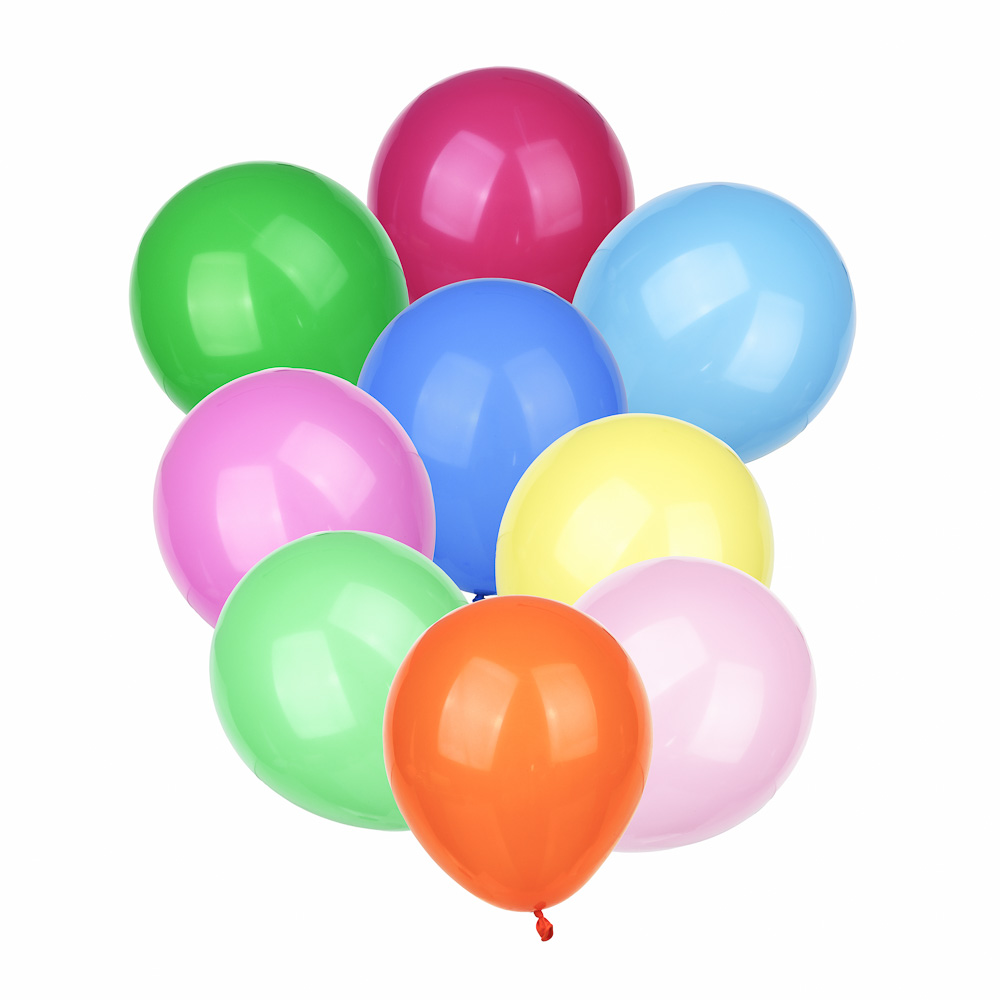 Набор воздушных шаров тм Fntastic 10шт, латекс, 10", микс цветов пастель, арт.№ 513-194