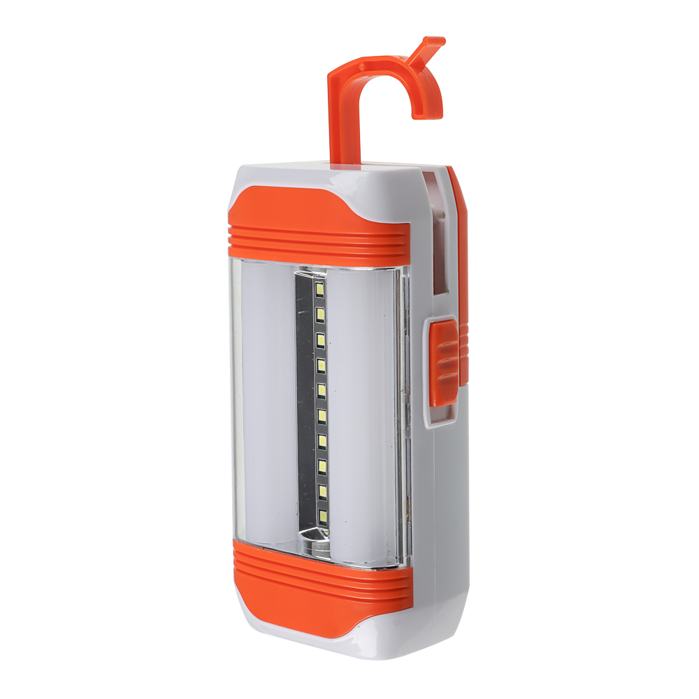Фонарь-светильник тм ЕРМАК, LED, 2 режима, 800 мАч, USB, пластик, 70х50х145 мм, арт.№ 198-083