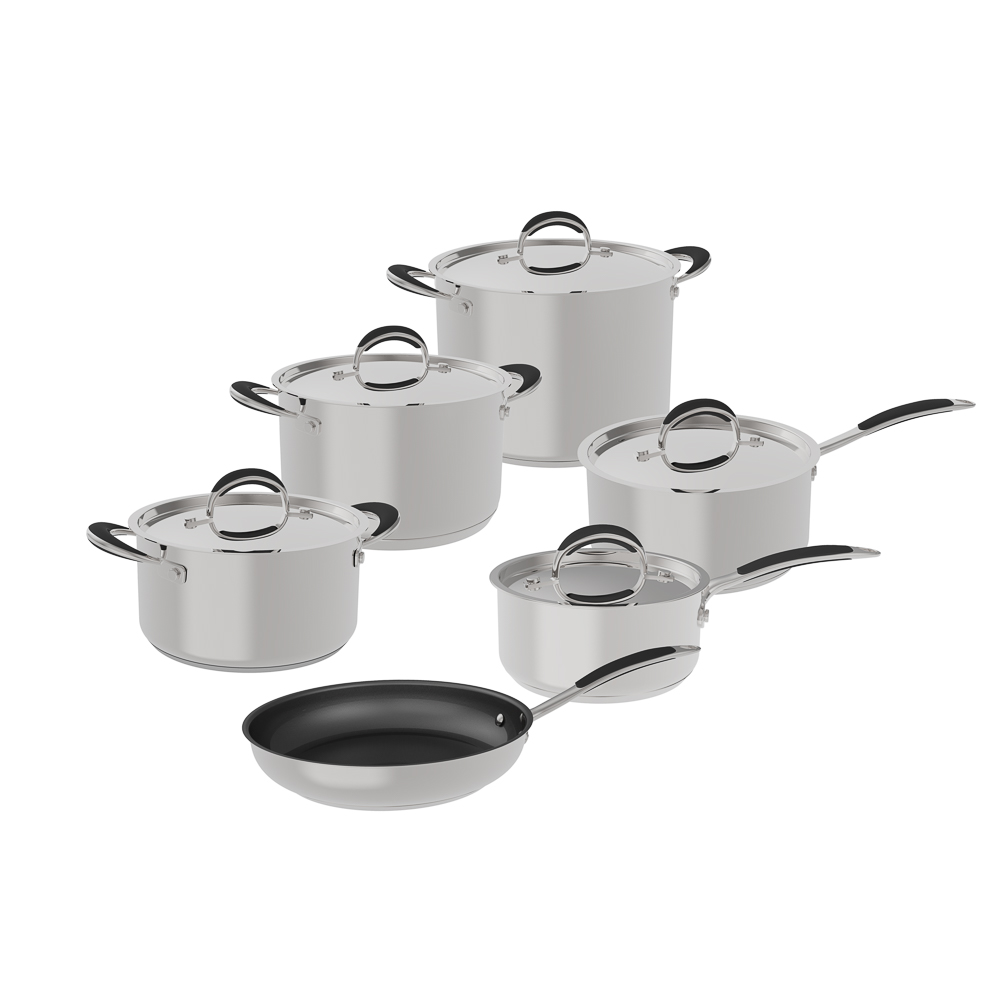 GT Набор посуды кухонной 11пр, нерж.сталь SS1103-10, арт.№ 822-291