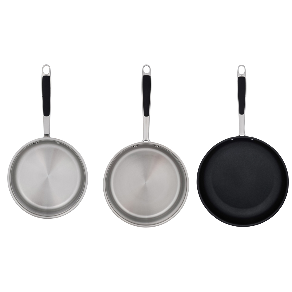 BY COLLECTION Harp Набор посуды кухонной 11пр, нерж.сталь, арт.№ 822-292