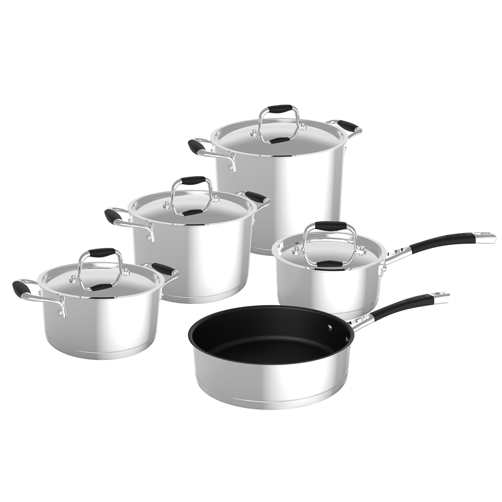 GT Набор посуды кухонной 9пр, нерж.сталь SS1102-8, арт.№ 822-293