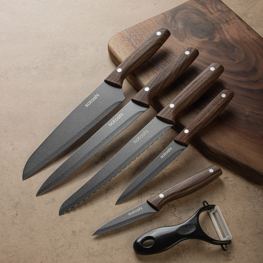SATOSHI Меллер Набор ножей кухонных в магнитной коробке, 6пр., арт.№ 803-358