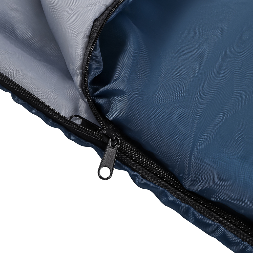 Спальник туристический тм РУССО ТУРИСТО, 180х75см, полиэстер 170T, 750гр, холлофайбер 150 г/м2, +5С, арт.№ 122-040