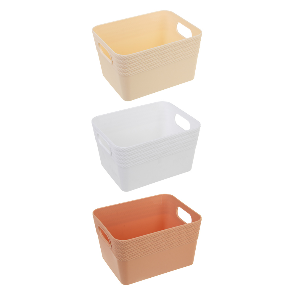 VETTA Органайзер, полипропилен, 14х10,5х8см, 3 цвета, арт.№ 414-011