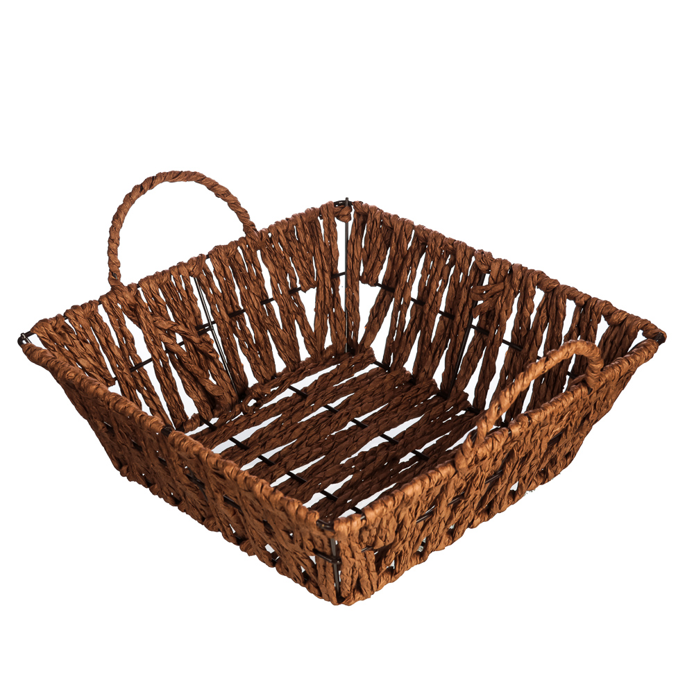 Корзинка плетеная тм VETTA Амелия, 22х22х8см, 2 дизайна, арт.№ 416-217