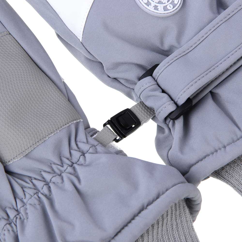 GALANTE Перчатки женские утепленные с регулятором, р-р 18-20, серый, СЗМП24-08, арт.№ 363-373