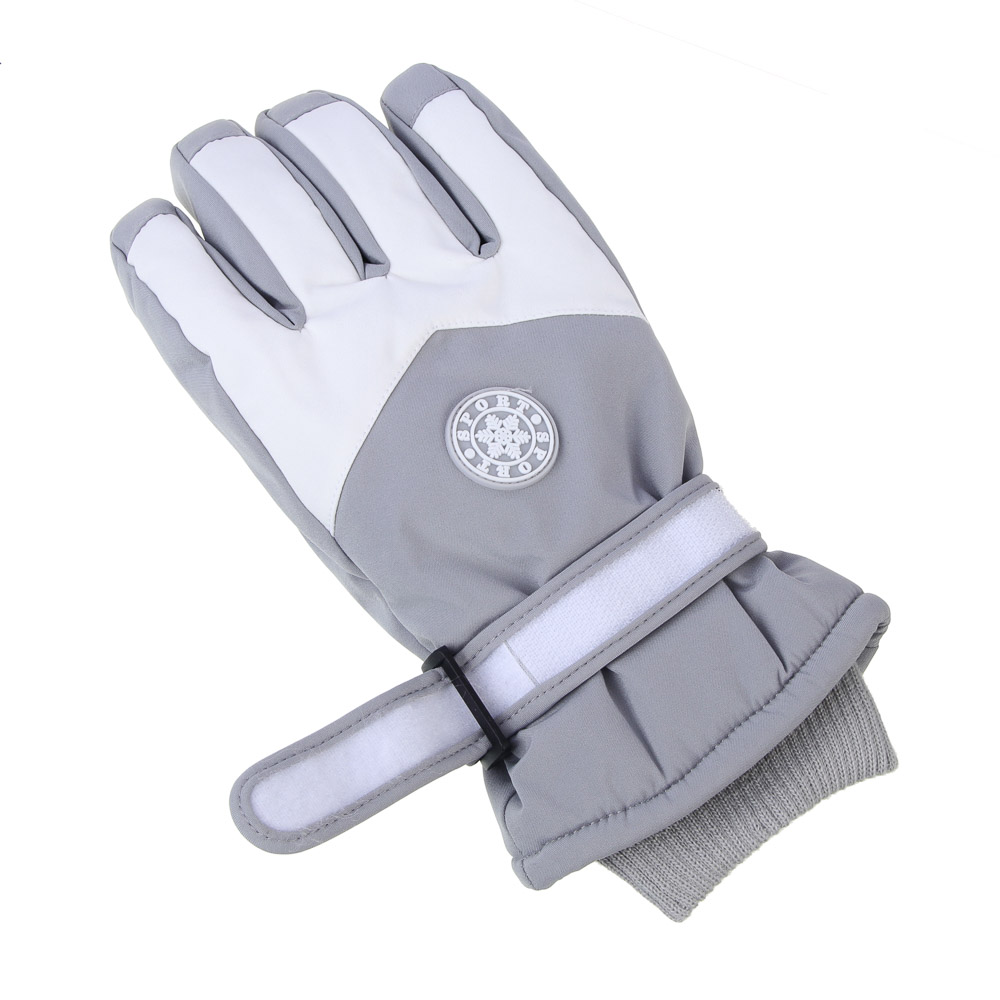 GALANTE Перчатки женские утепленные с регулятором, р-р 18-20, серый, СЗМП24-08, арт.№ 363-373