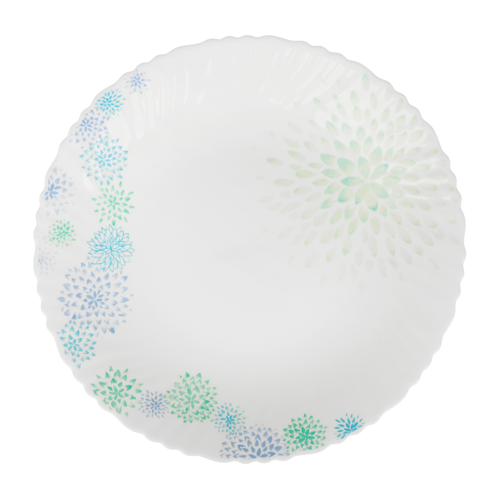 MILLIMI Асиано Тарелка подстановочная опаловое стекло 24см, арт.№ 818-022