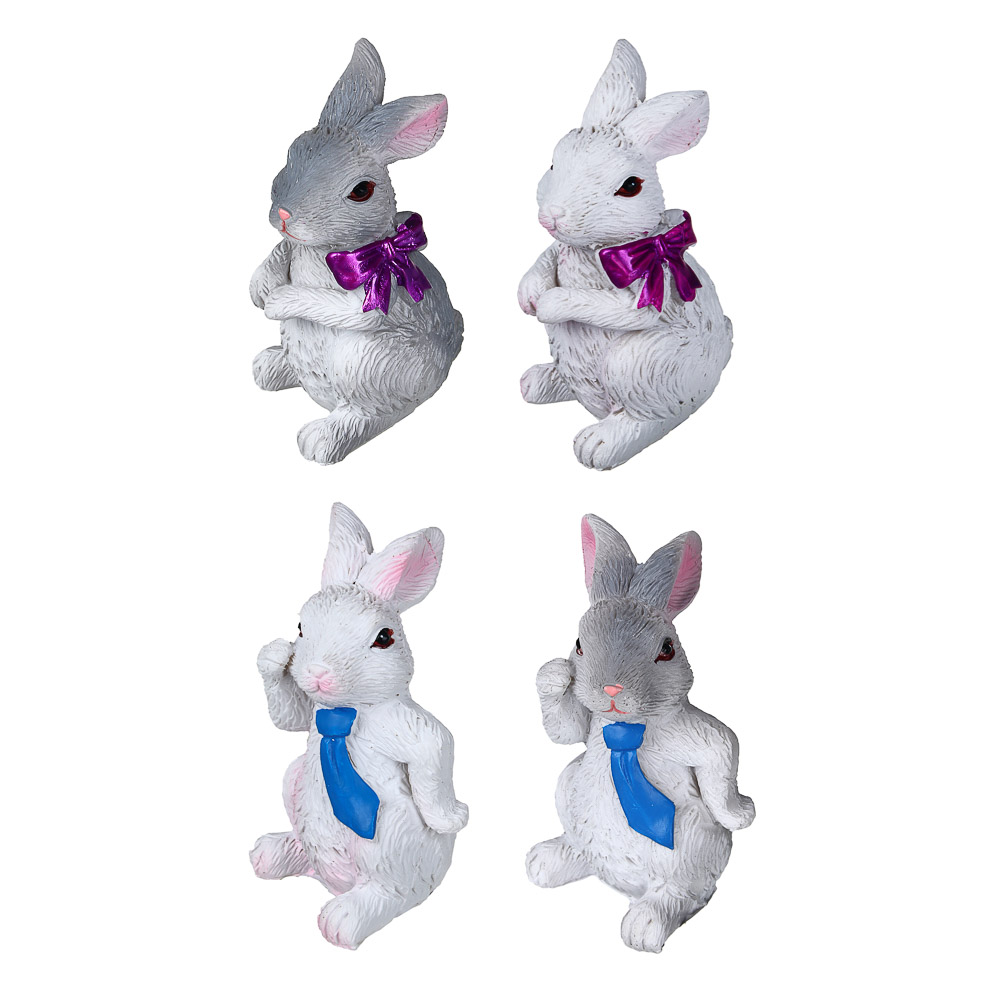 СНОУ БУМ Фигурка Символ года, 7,5 см, полистоун, 4 дизайна, арт.№ 398-449