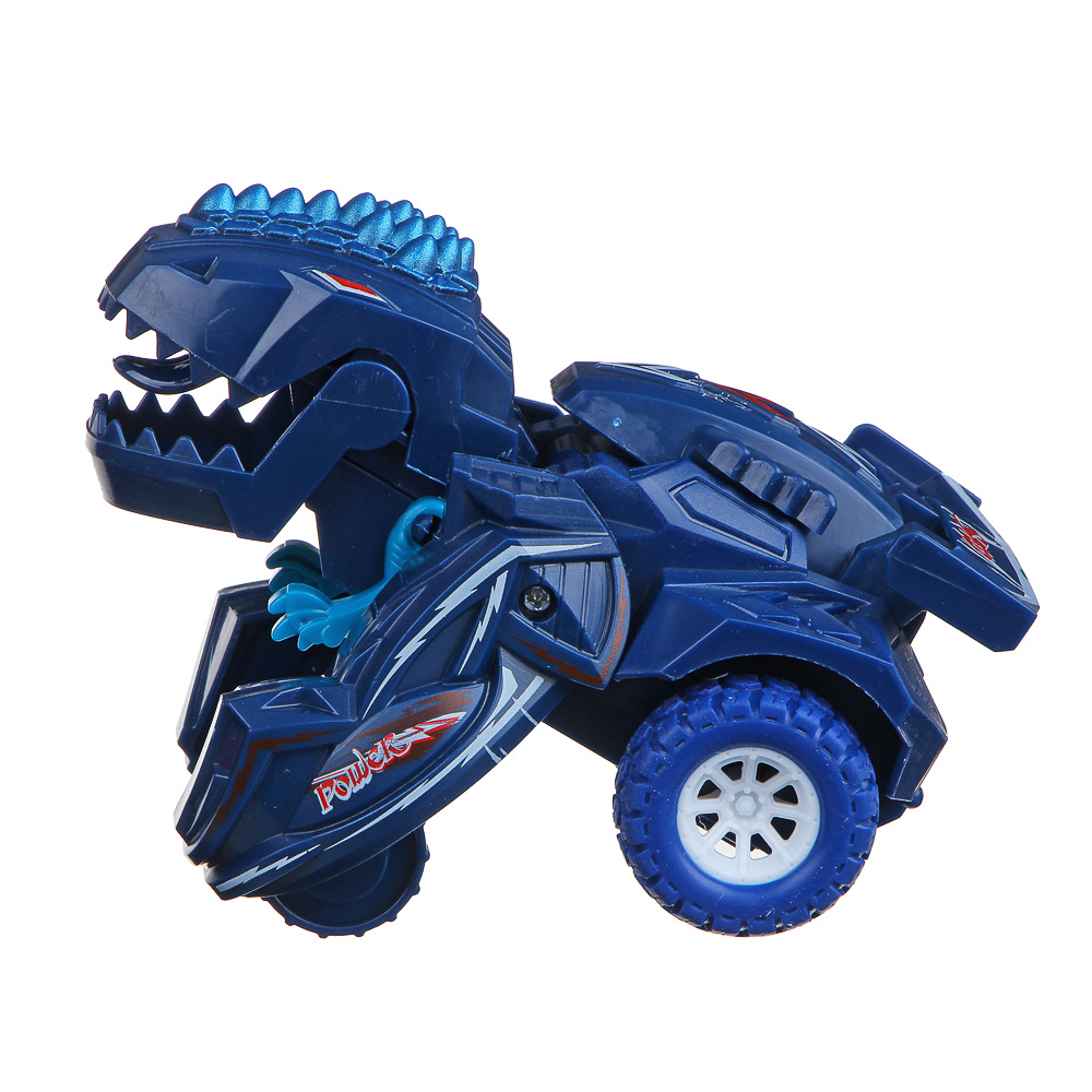 ИГРОЛЕНД Машинка инерционная "Дикие гонки", трюки, ABS, 12х5х8см, 4 дизайна, арт.№ 292-265