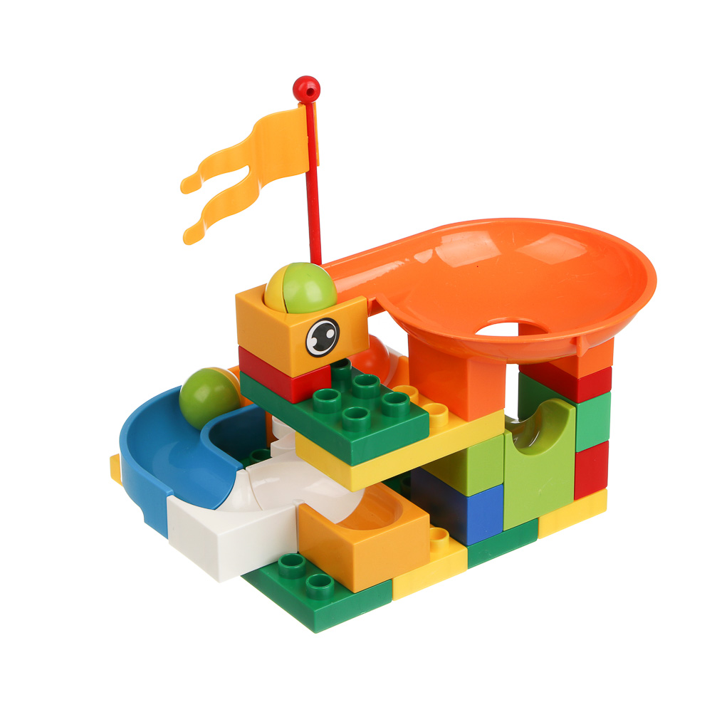 Конструктор для малышей 36-52детали, 20х15,6х6см, 2 дизайна, арт.№ 891-342