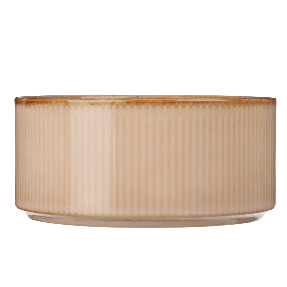 MILLIMI Кантри салатник 14,0см, 590мл, керамика, бежевый, арт.№ 824-232