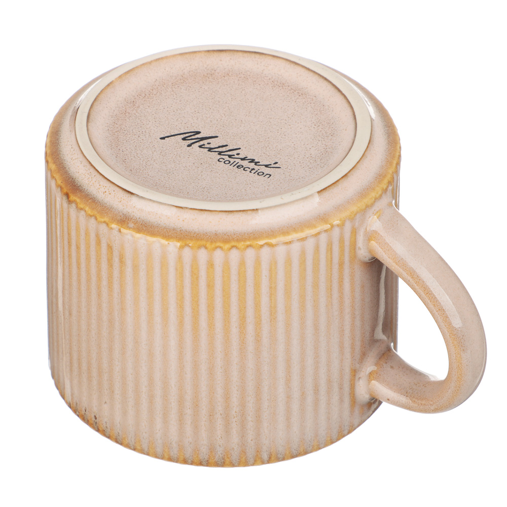 MILLIMI Кантри кружка 230мл, керамика, бежевый, арт.№ 824-233