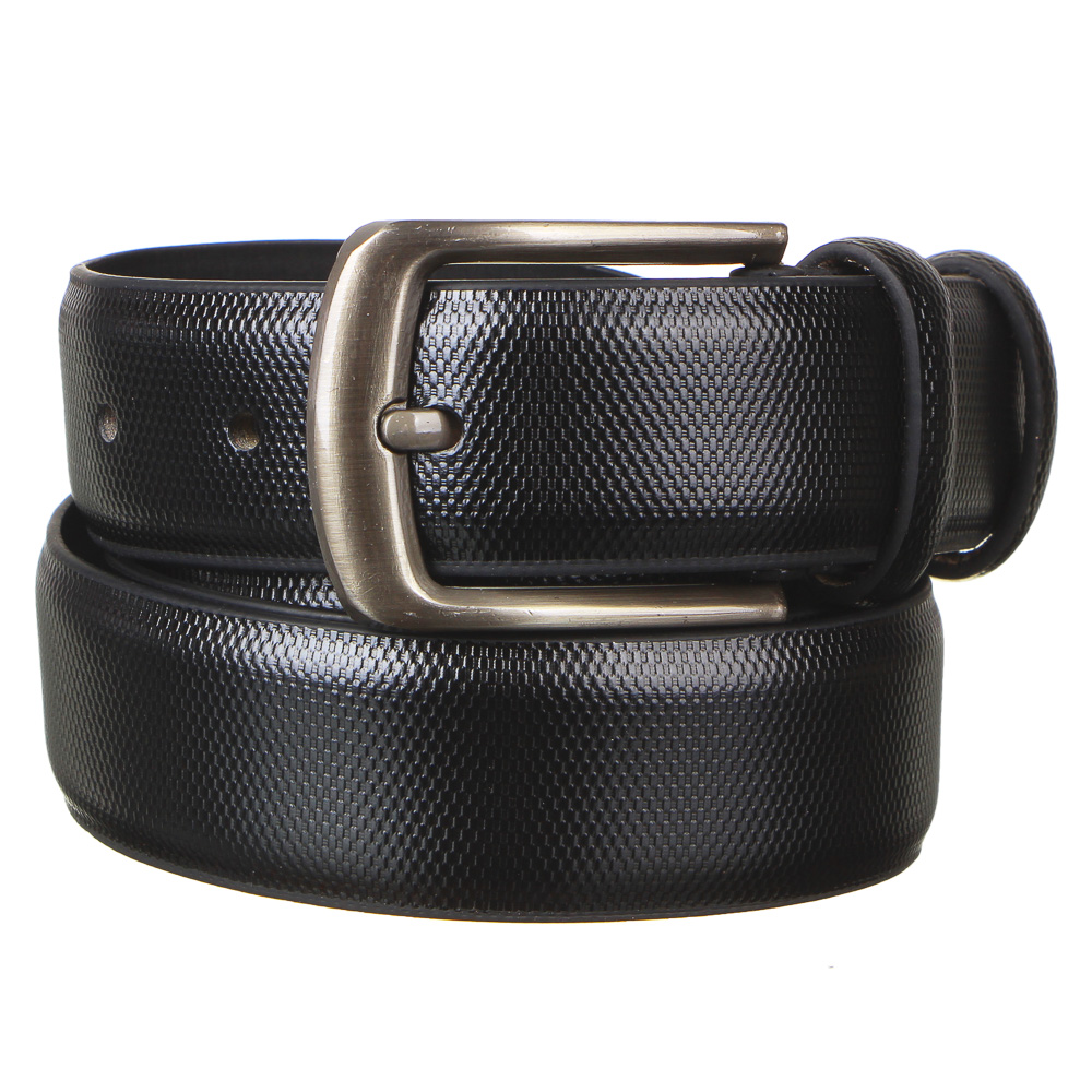 PAVO Ремень мужской, ПУ, сплав, ширина 3,3см, длина 120/130см, 2 цвета, РМ20-6, арт.№ 311-405