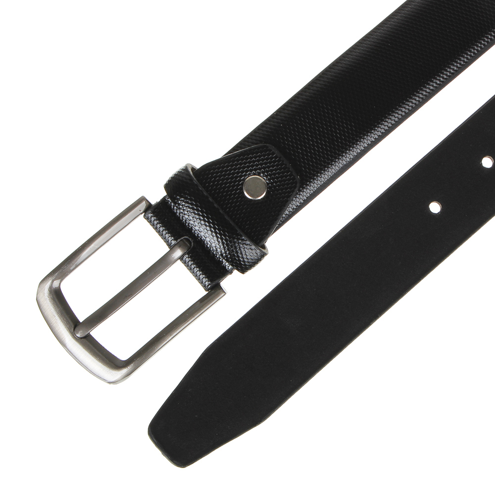 PAVO Ремень мужской, ПУ, сплав, ширина 3,3см, длина 120/130см, 2 цвета, РМ20-6, арт.№ 311-405