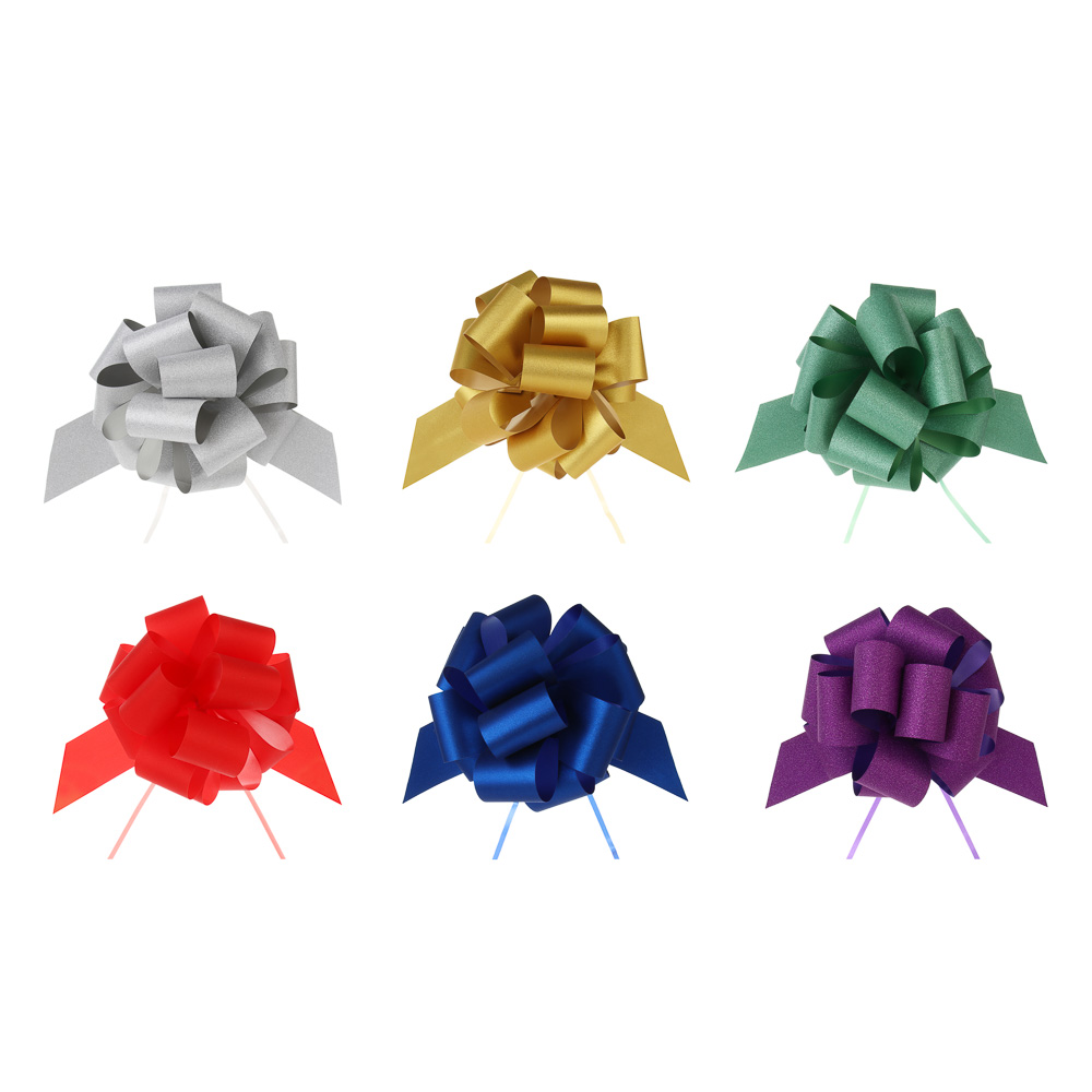 Бант-шар складной тм Fntastic, диаметр 15 см, ПП, арт.1, 6 цв., арт.№ 505-148