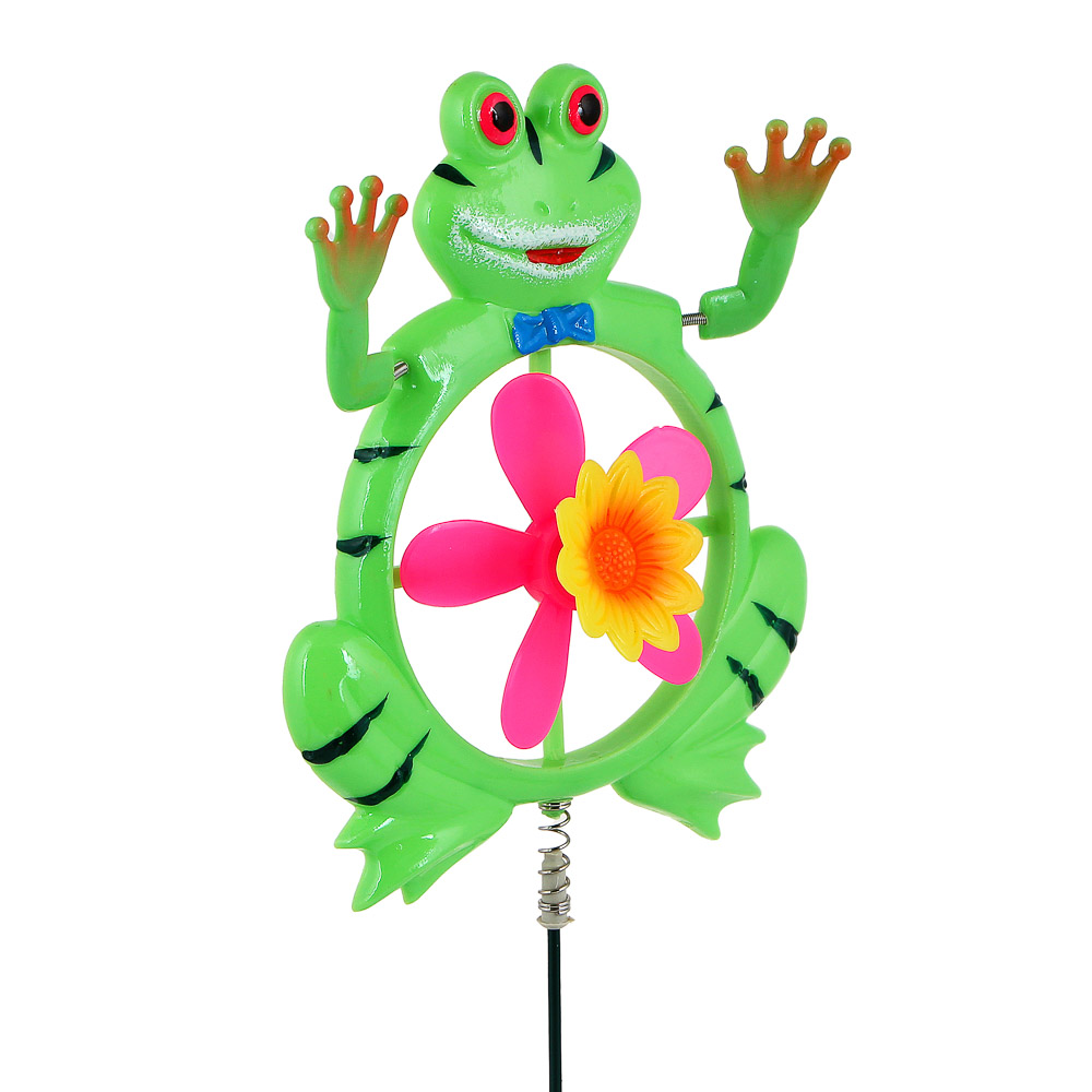 INBLOOM Фигурка на стержне 60см "Букашки", пластик, металл, 10 дизайнов, арт.№ 153-112