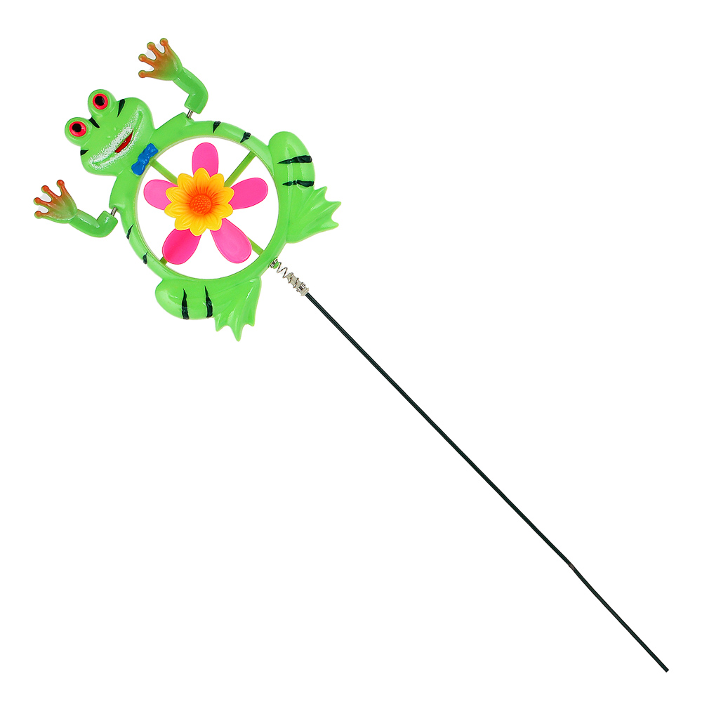 INBLOOM Фигурка на стержне 60см "Букашки", пластик, металл, 10 дизайнов, арт.№ 153-112