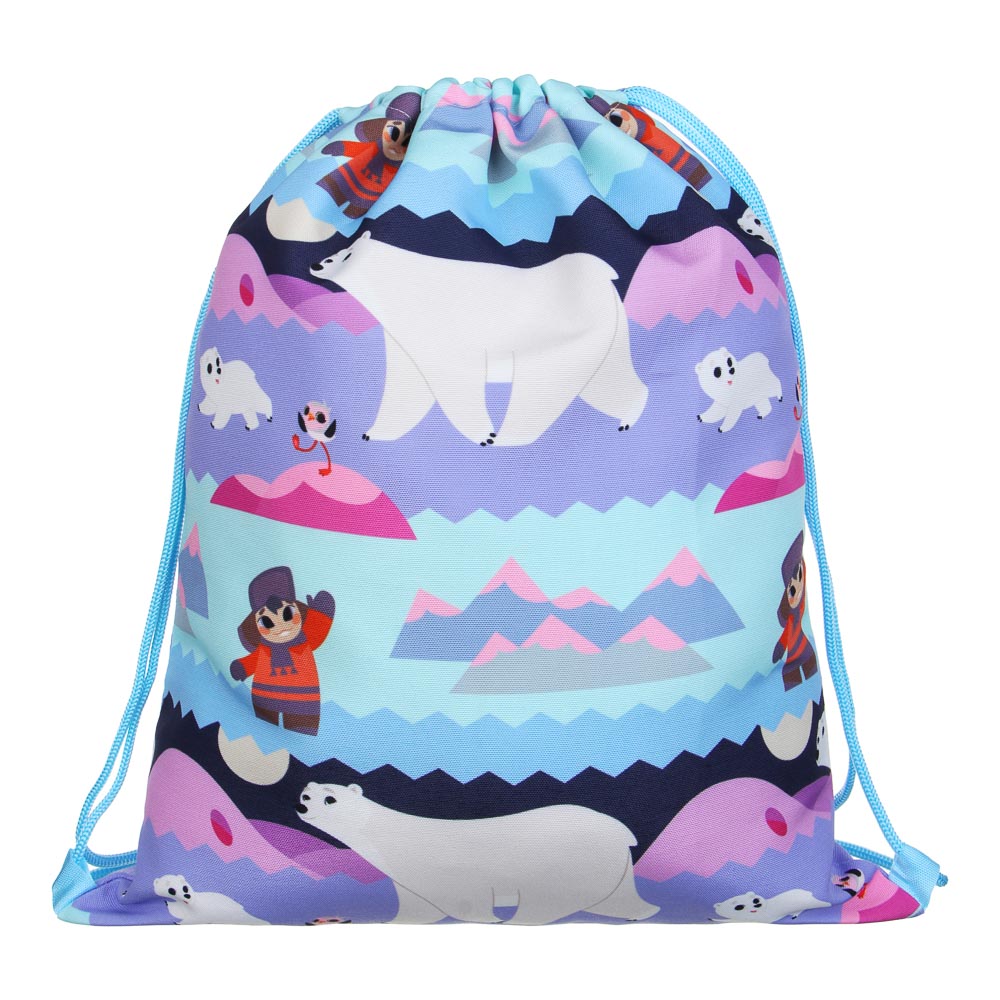 Умка Мешок для обуви ПРЕМИУМ, 47х39см, сверхплотный материал, двусторонняя печать, толстая веревка, арт.№ 805-025