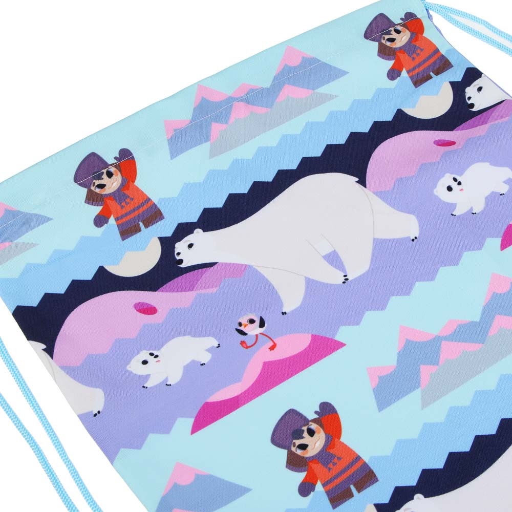 Умка Мешок для обуви ПРЕМИУМ, 47х39см, сверхплотный материал, двусторонняя печать, толстая веревка, арт.№ 805-025