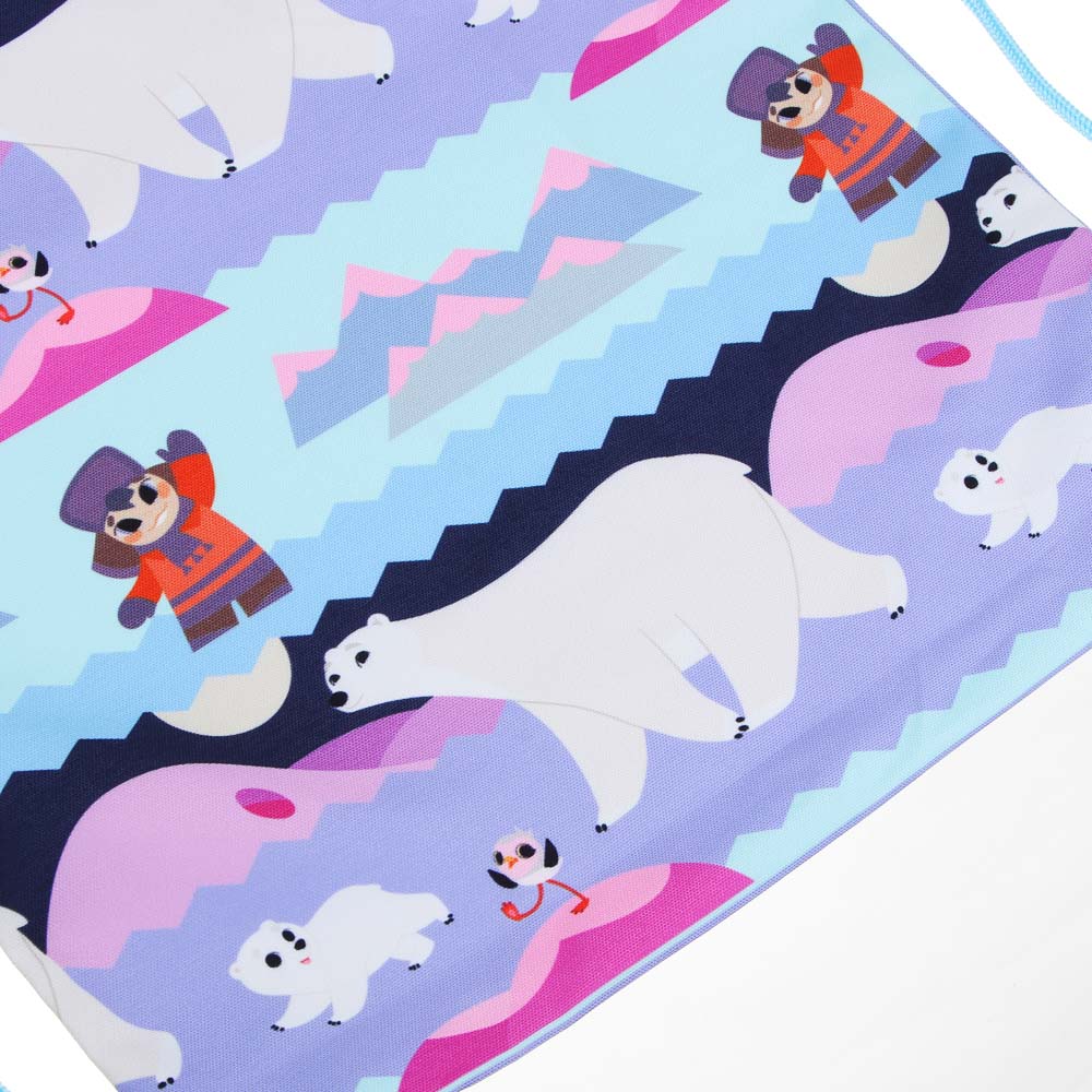 Умка Мешок для обуви ПРЕМИУМ, 47х39см, сверхплотный материал, двусторонняя печать, толстая веревка, арт.№ 805-025