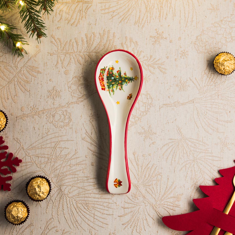 MILLIMI Лесная сказка Подставка для ложки, 22х7,5х2см, керамика, арт.№ 820-882