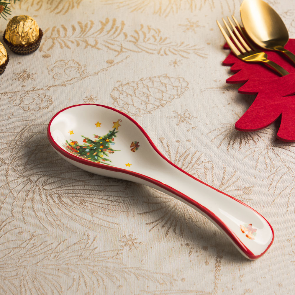 MILLIMI Лесная сказка Подставка для ложки, 22х7,5х2см, керамика, арт.№ 820-882