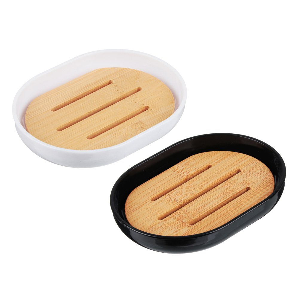 VETTA Мыльница "Бамбук", пластик, 2 цвета, арт.№ 463-056