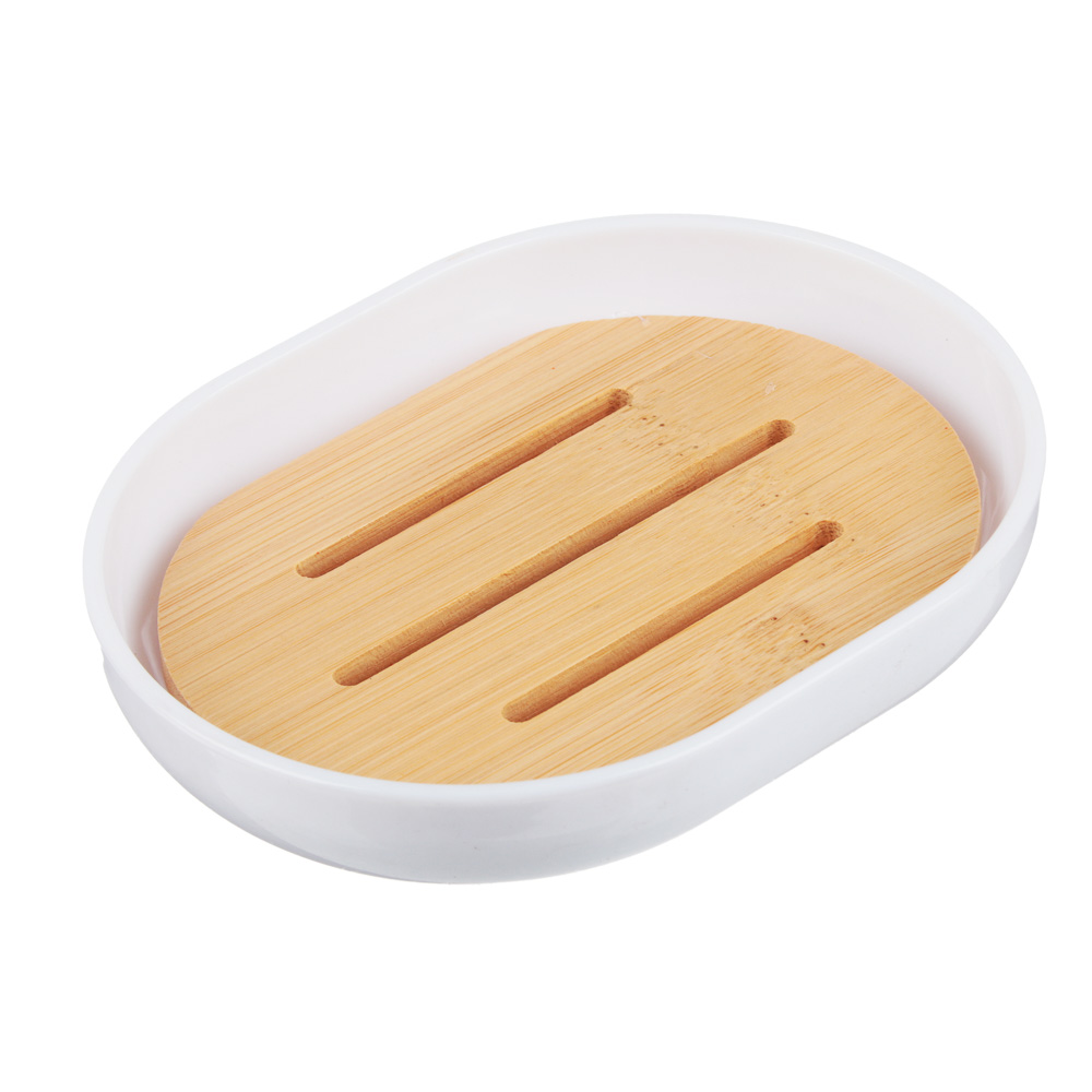 VETTA Мыльница "Бамбук", пластик, 2 цвета, арт.№ 463-056