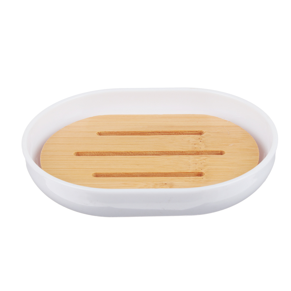 VETTA Мыльница "Бамбук", пластик, 2 цвета, арт.№ 463-056