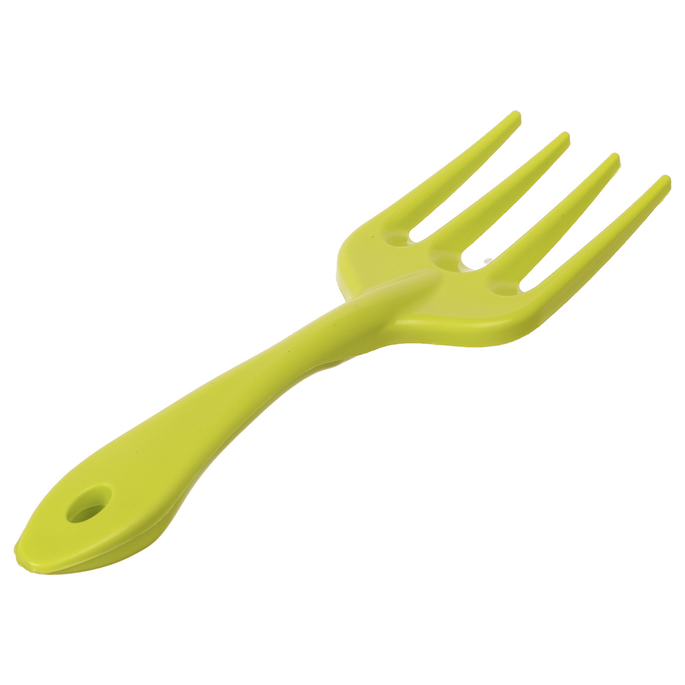 Набор садовых инструментов (лопатка, совок для пересадки, грабельки, вилка для рыхления) салатовый, арт.№ 182-022