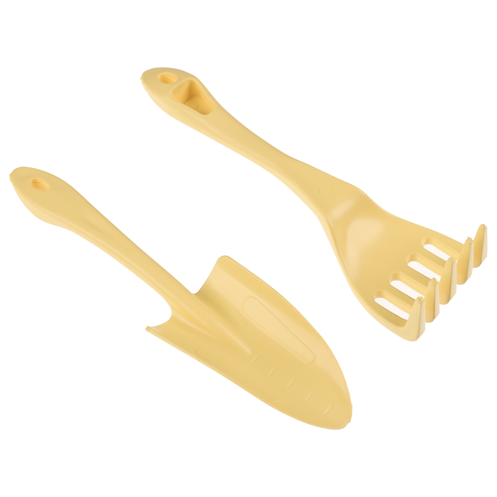 Набор садовых инструментов InGreen for Green Republic грабельки и лопатка для пересадки голубой жасм, арт.№ 182-023