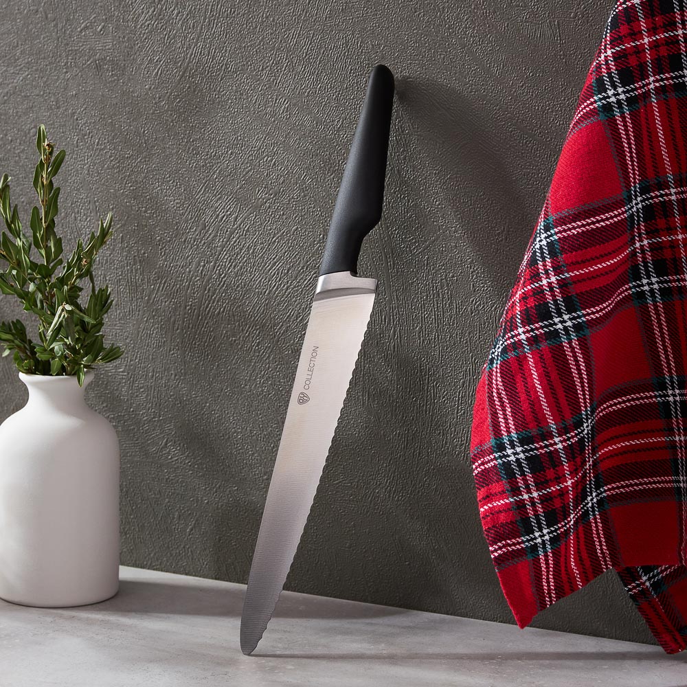 BY COLLECTION Pevek Нож кухонный для хлеба 23 см, арт.№ 803-354