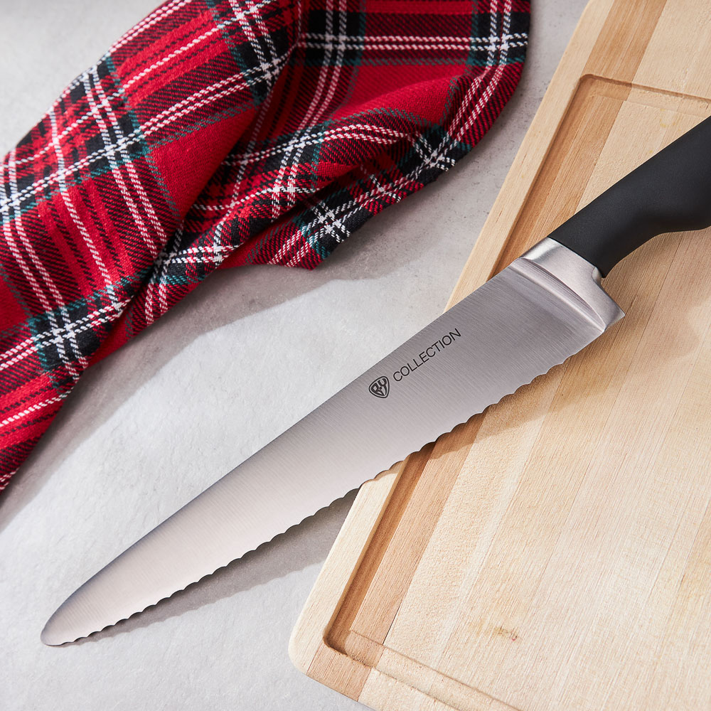 BY COLLECTION Pevek Нож кухонный для хлеба 23 см, арт.№ 803-354