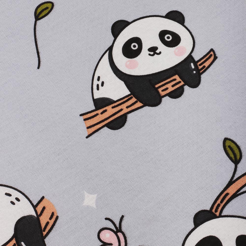 PROVANCE Панда Комплект постельного белья 1,5 (3 предмета), бязь, 100% хлопок, арт.№ 421-381